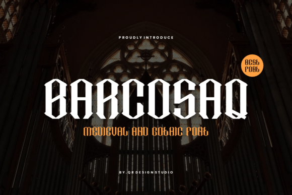 Barcosaq: The Modern Display Font Redefining Contemporary Design