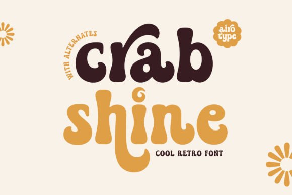 Crab Shine: Elegant Retro Font for Modern Design