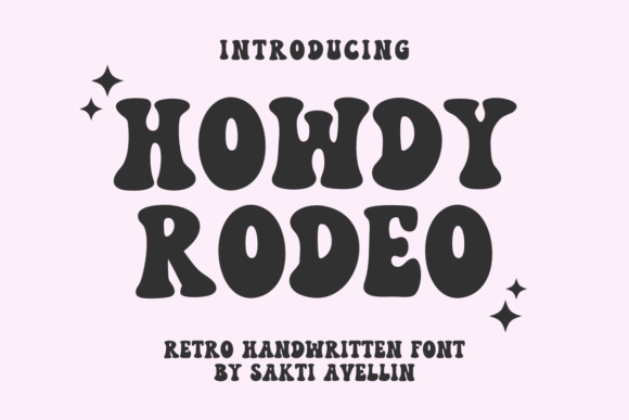 Howdy Rodeo: Evaluating a Versatile Handmade Retro Font for Creative Projects