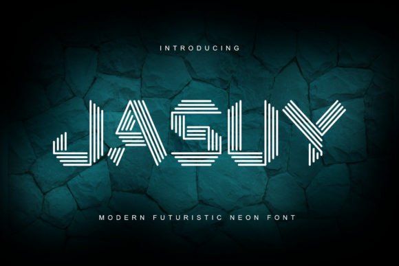 Jasuy: Evaluating a Futuristic Neon Display Font for Modern Design Projects