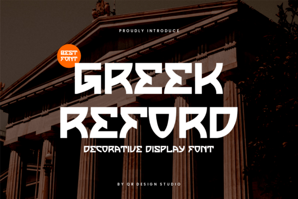 Mastering Visual Impact with Greek Reford: A Bold Choice for Modern Branding