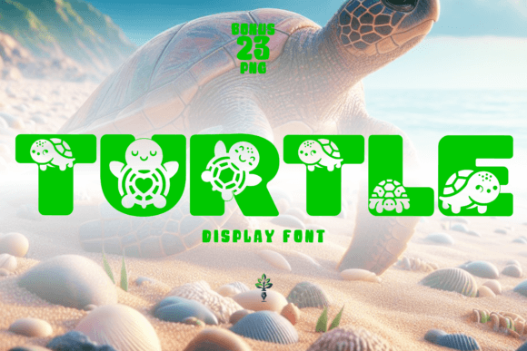 Turtle Font: Elevating Design with Organic Typography